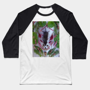 Floral Shrew Burial Baseball T-Shirt